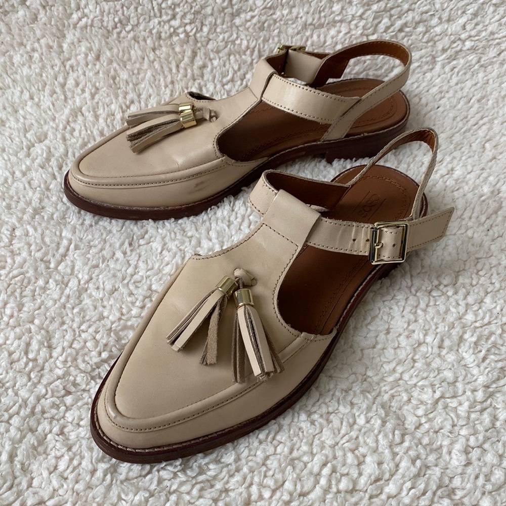 ASOS T-Strap Tassel Shoes (UK 5/US 7)